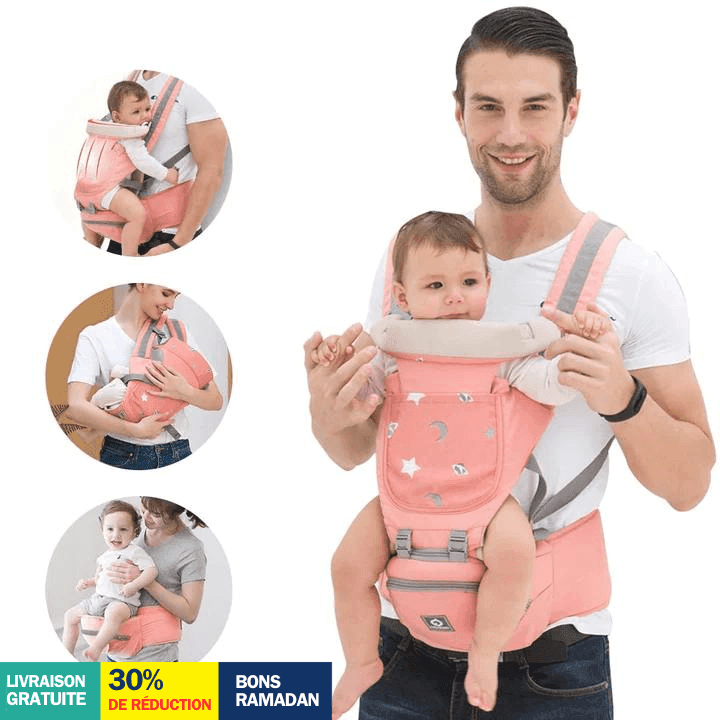 PORTE-BÉBÉ ERGONOMIQUE - À PORTER À VOTRE MANIÈRE !