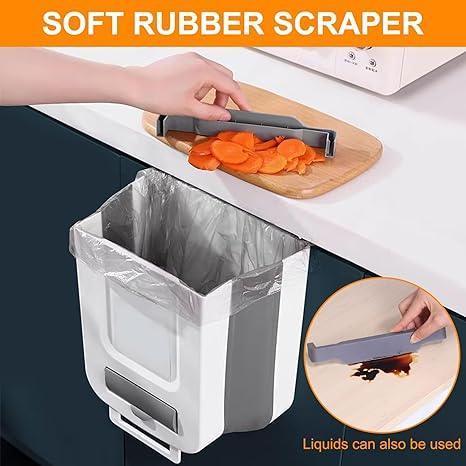 Poubelle Suspendue pliable Pour cuisine bureau et salle de bain