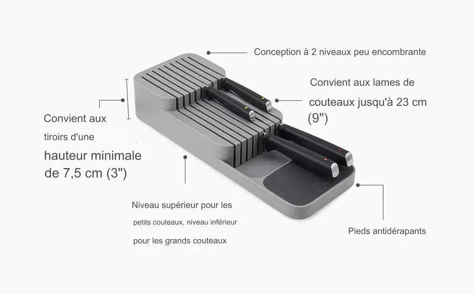 Pack Cuisenzen™: Organisateurs Casseroles Couteaux Épices