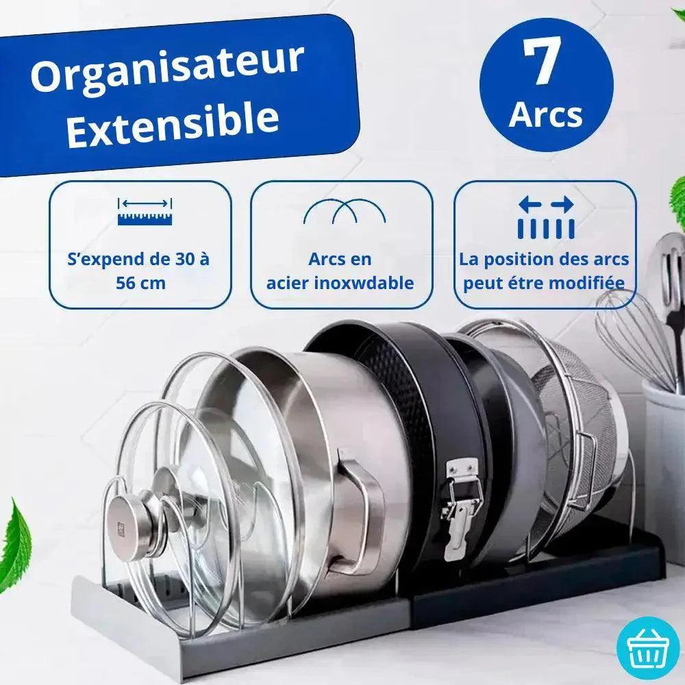 CUISINEZEN™ Organisateur de cuisine extensible